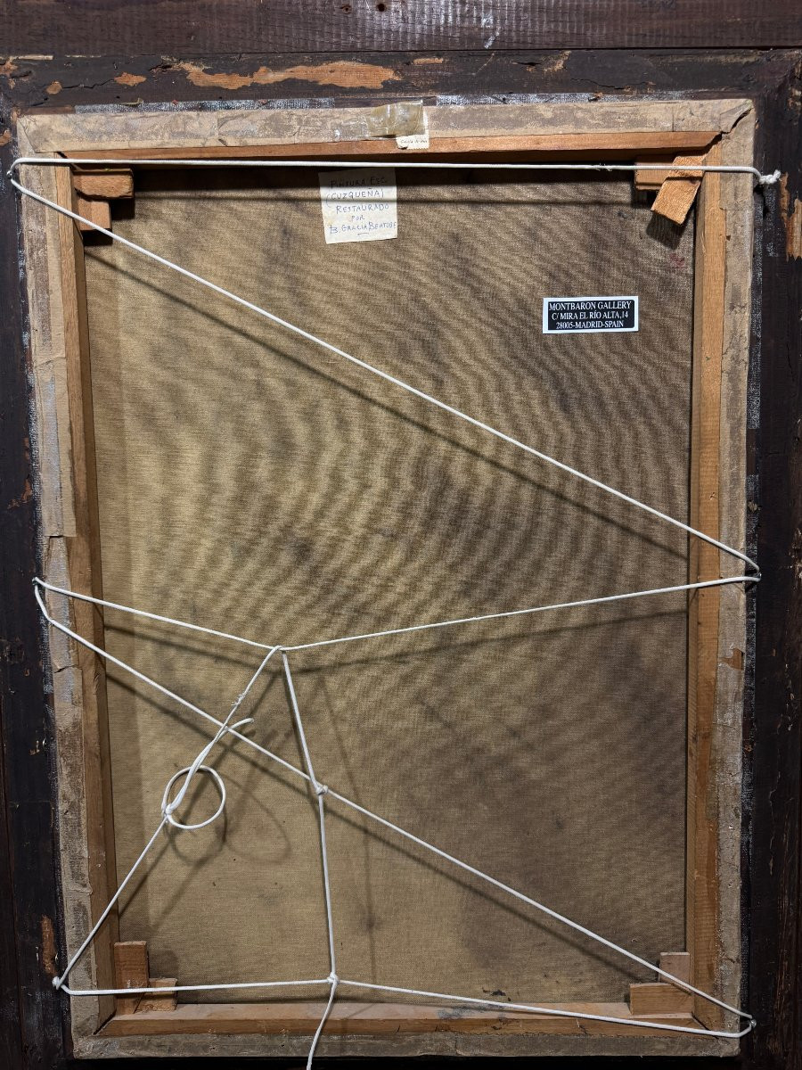 Cusco School (18th Century) - Saint Francis Of Paola-photo-4