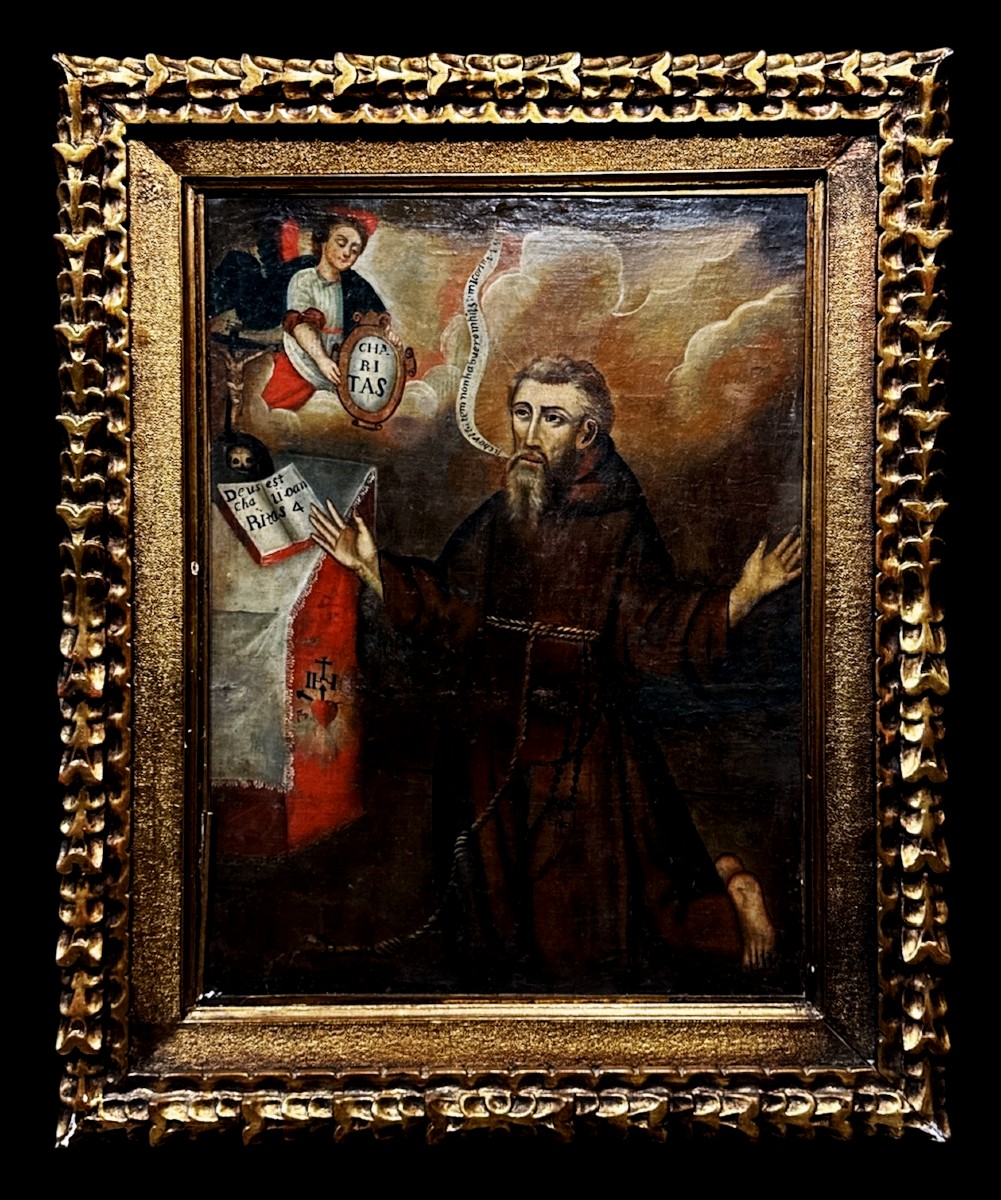 Cusco School (18th Century) - Saint Francis Of Paola