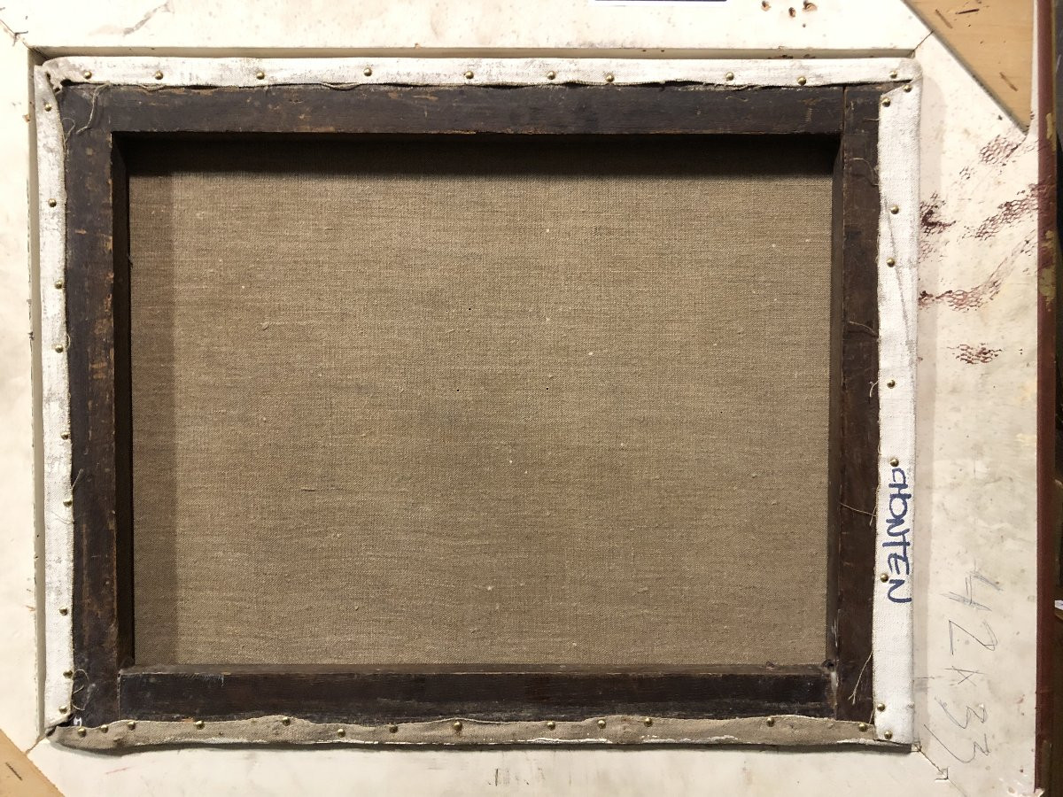 European School (circa 1950) - A Conversation -photo-4