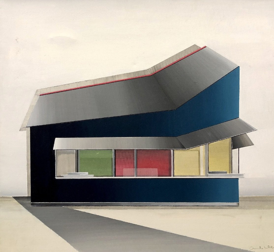 École Contemporaine (1980s) - Projet pour une maison unifamiliale-photo-2