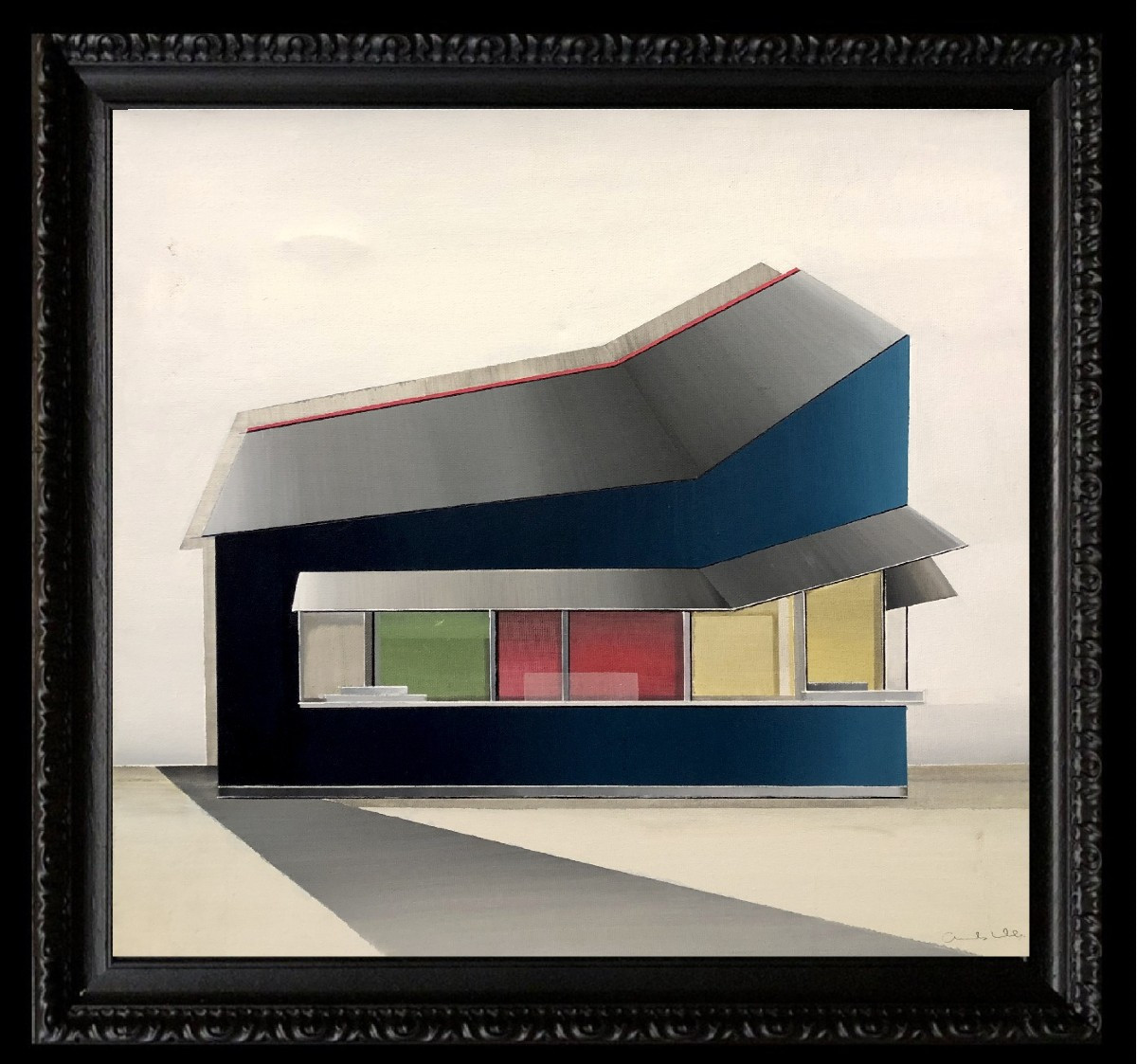 École Contemporaine (1980s) - Projet pour une maison unifamiliale