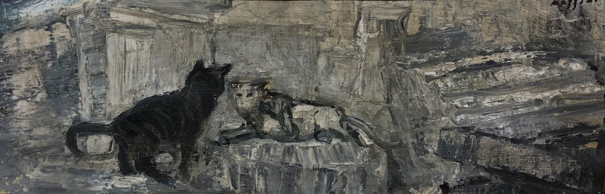 École romaine (vers 1960) - Les chats de Largo Argentina-photo-2