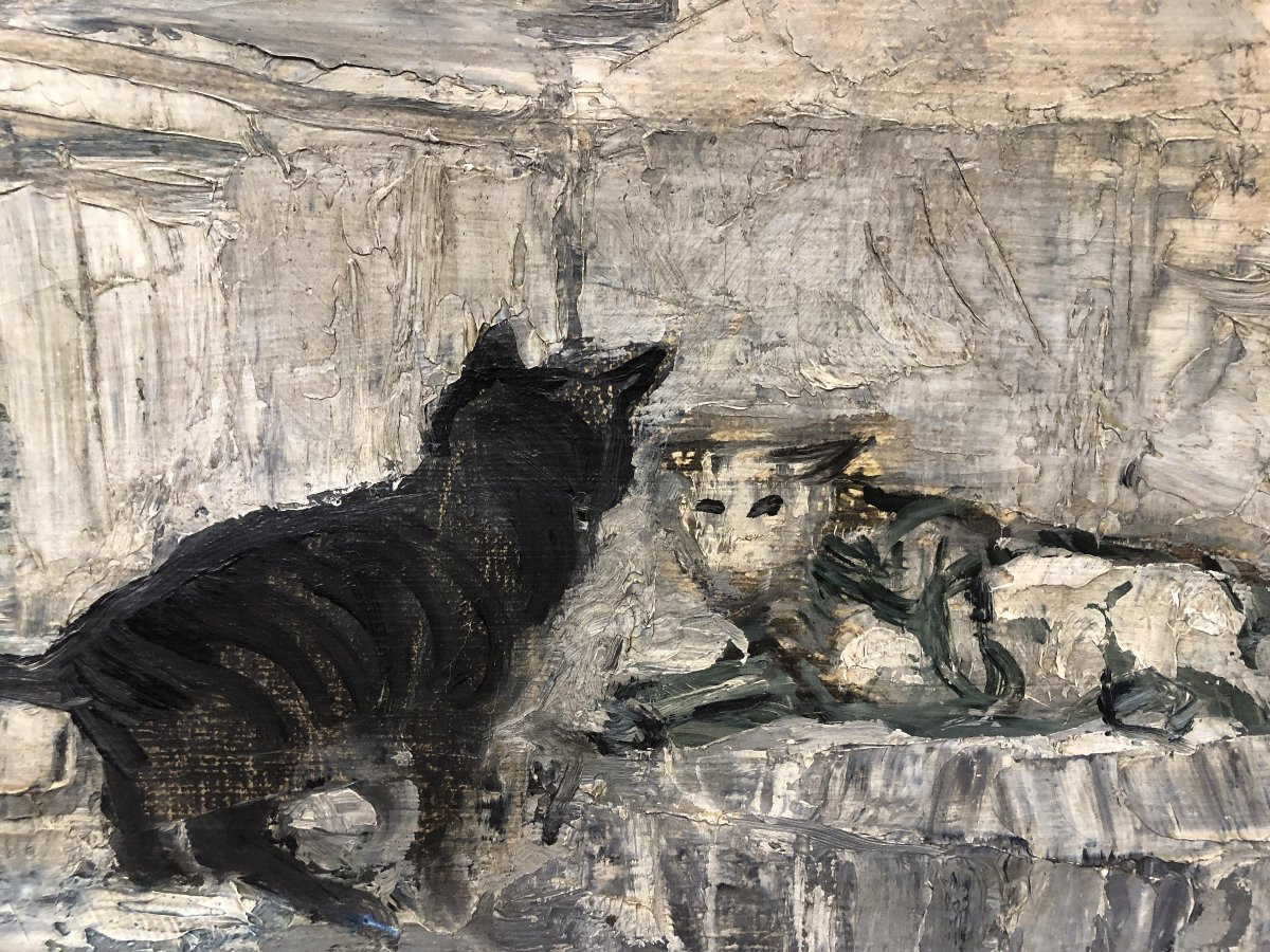 École romaine (vers 1960) - Les chats de Largo Argentina-photo-3
