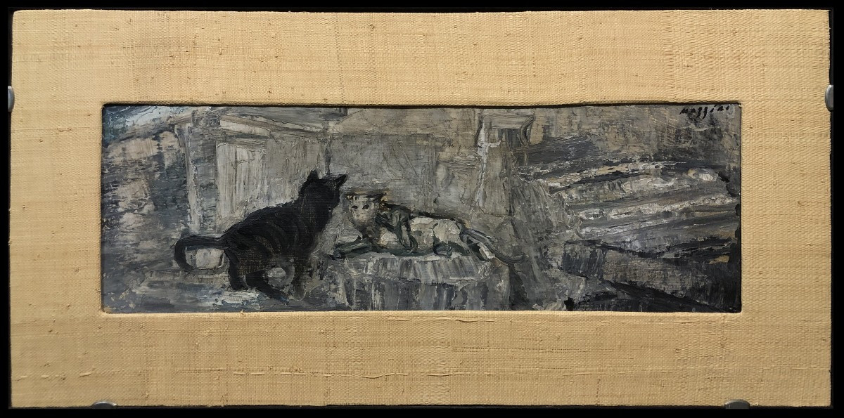 École romaine (vers 1960) - Les chats de Largo Argentina