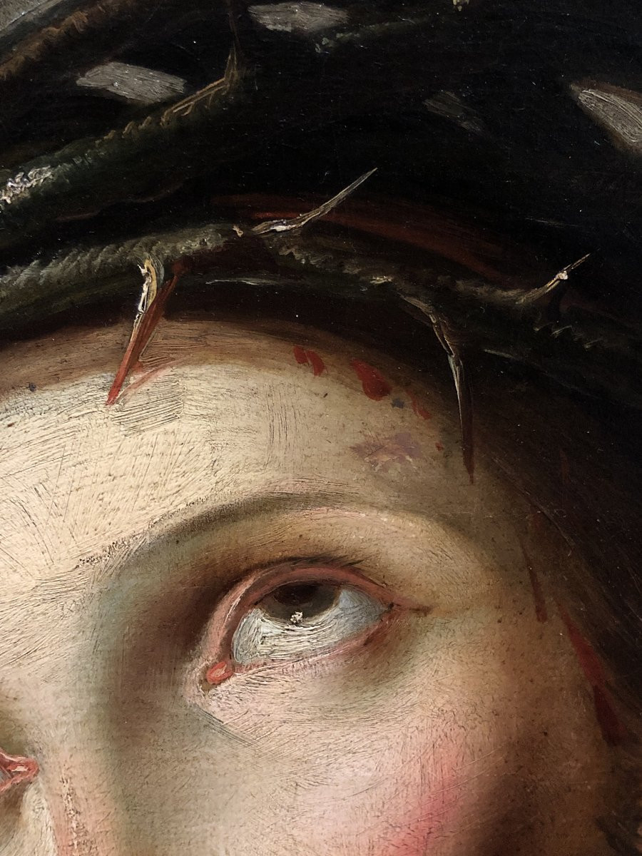 European School (19th Century) - Ecce Homo (after Guido Reni)-photo-3