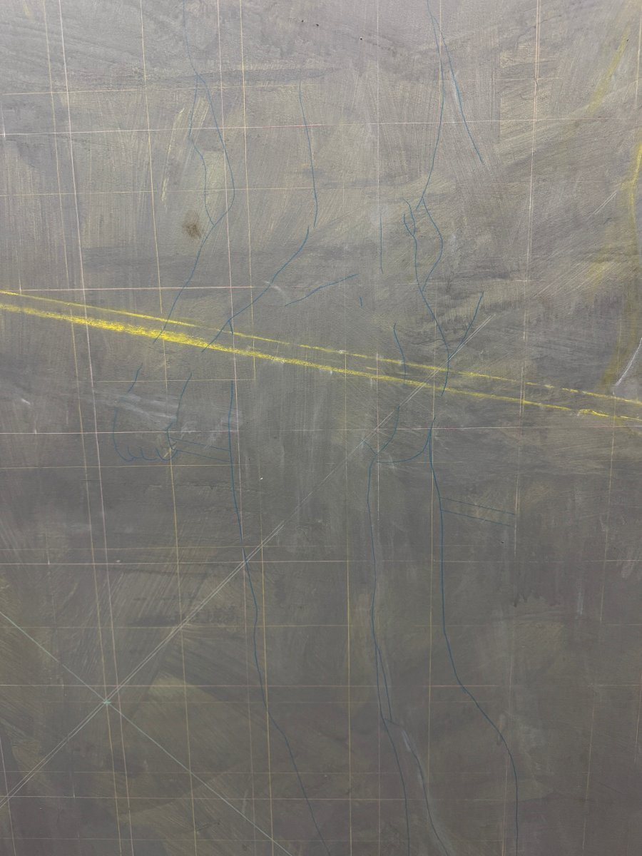 École Française Contemporaine - Nu Monumental -photo-4