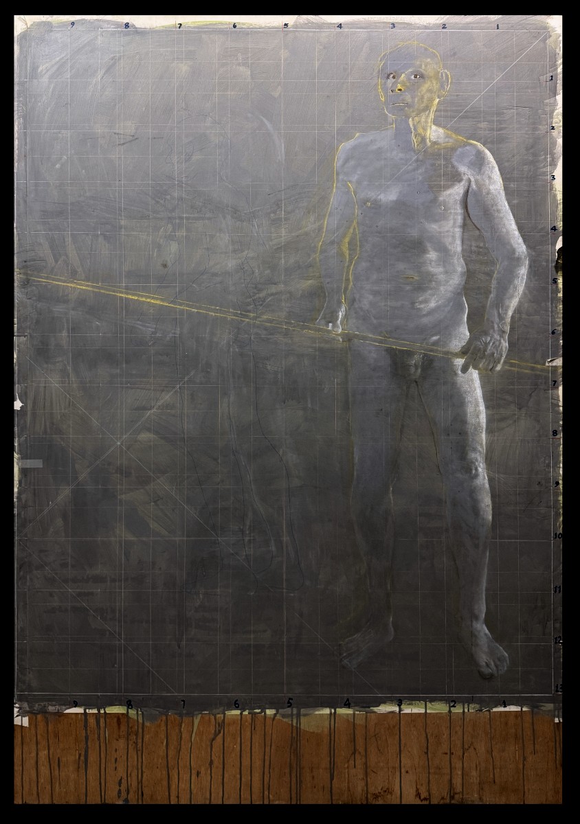 École Française Contemporaine - Nu Monumental 