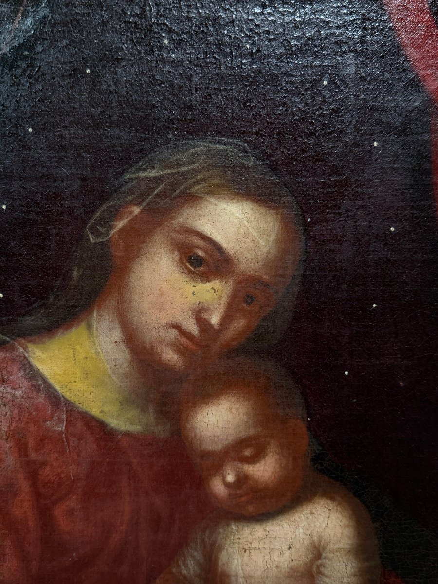 Maître Sevillan (c. 1680) - Madonna du Silence-photo-2