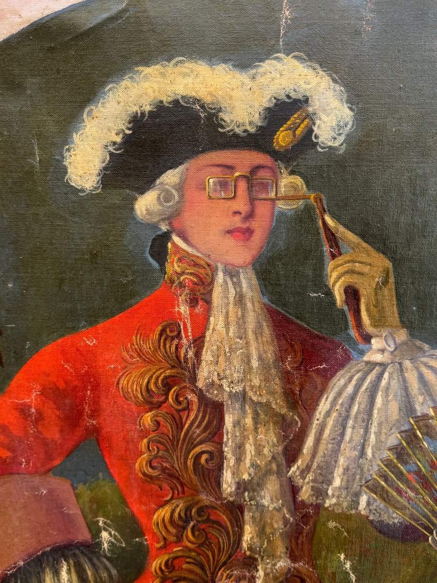 	 Demetrio Monteserín (1876-1958) - Aux Jardins de Versailles / Era un Aire Suave-photo-3