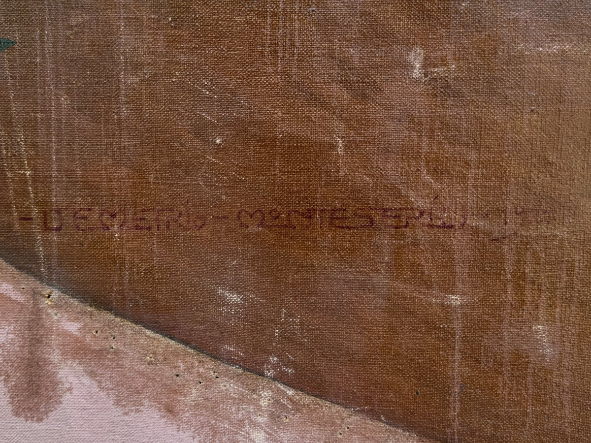 	 Demetrio Monteserín (1876-1958) - Aux Jardins de Versailles / Era un Aire Suave-photo-4