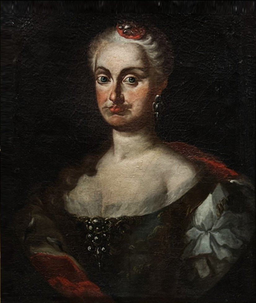 Guglielmo Di Anglois (1720-1786), Attributed To - Maria Josepha Carmela, Infanta Di Spagna-photo-2