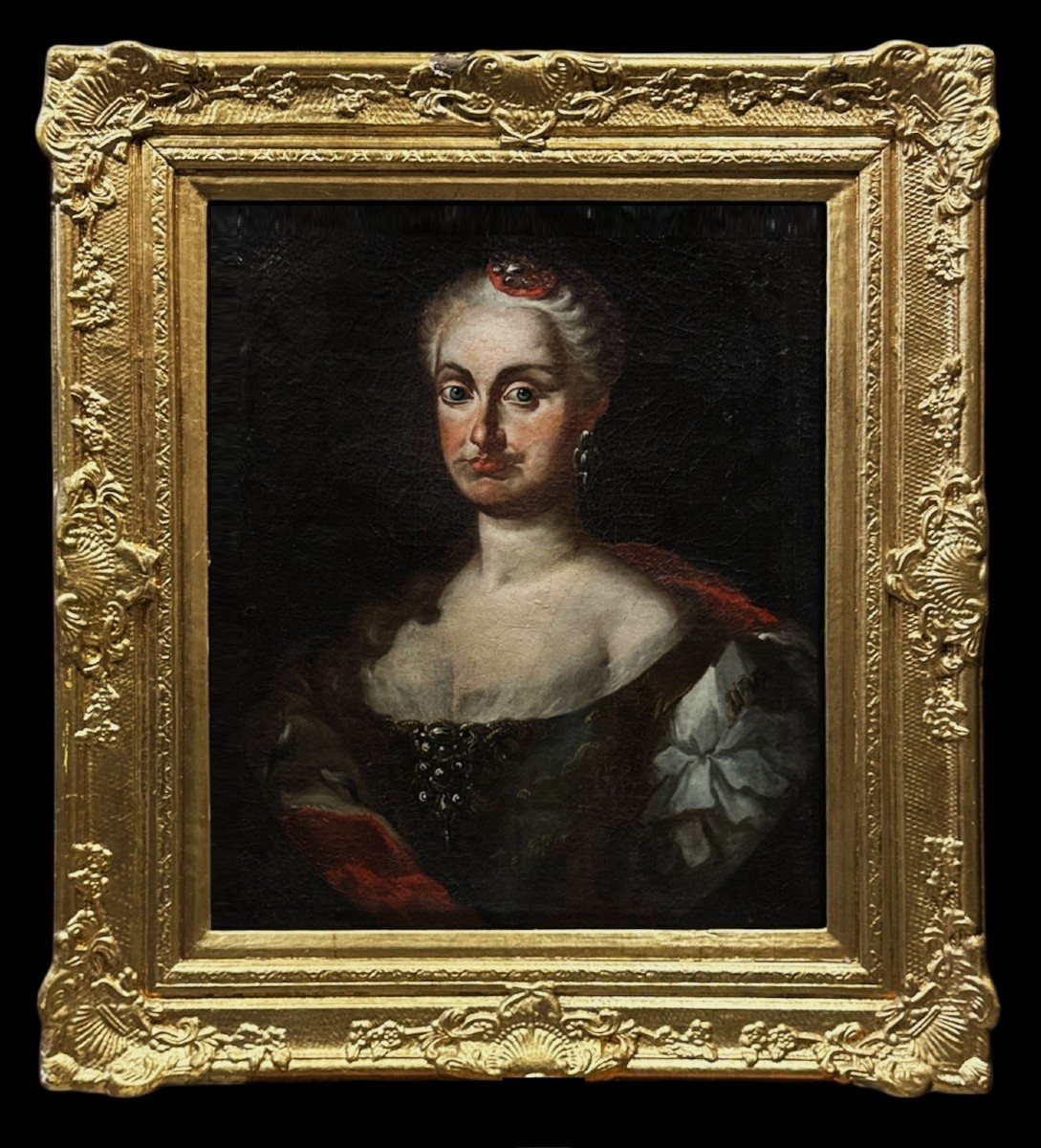 Guglielmo Di Anglois (1720-1786), Attributed To - Maria Josepha Carmela, Infanta Di Spagna