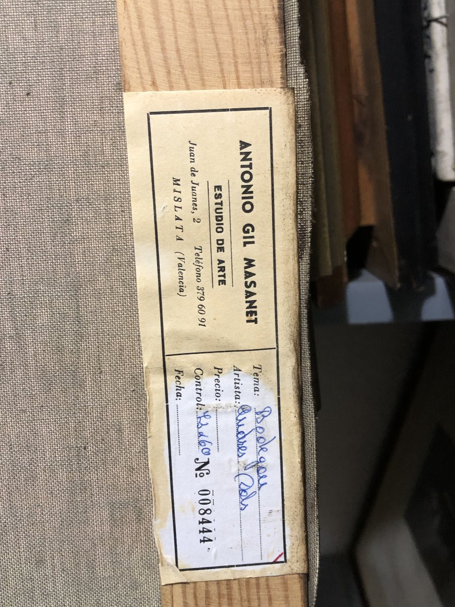 	 Andrés Dols (1940-?) - Nature Morte Flamande-photo-4