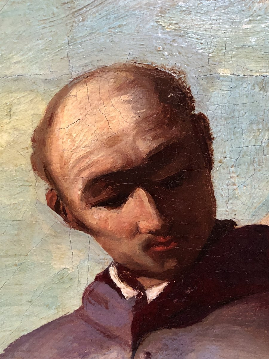 	 Early Spanish School (c. 1780) - Saint Anthelme De Chignin (after Zurbarán)-photo-3