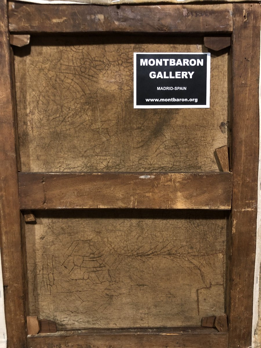 	 School Of Seville (c. 1700) - Saint Francis Of Assisi With The Rule Of Saint Clare-photo-4