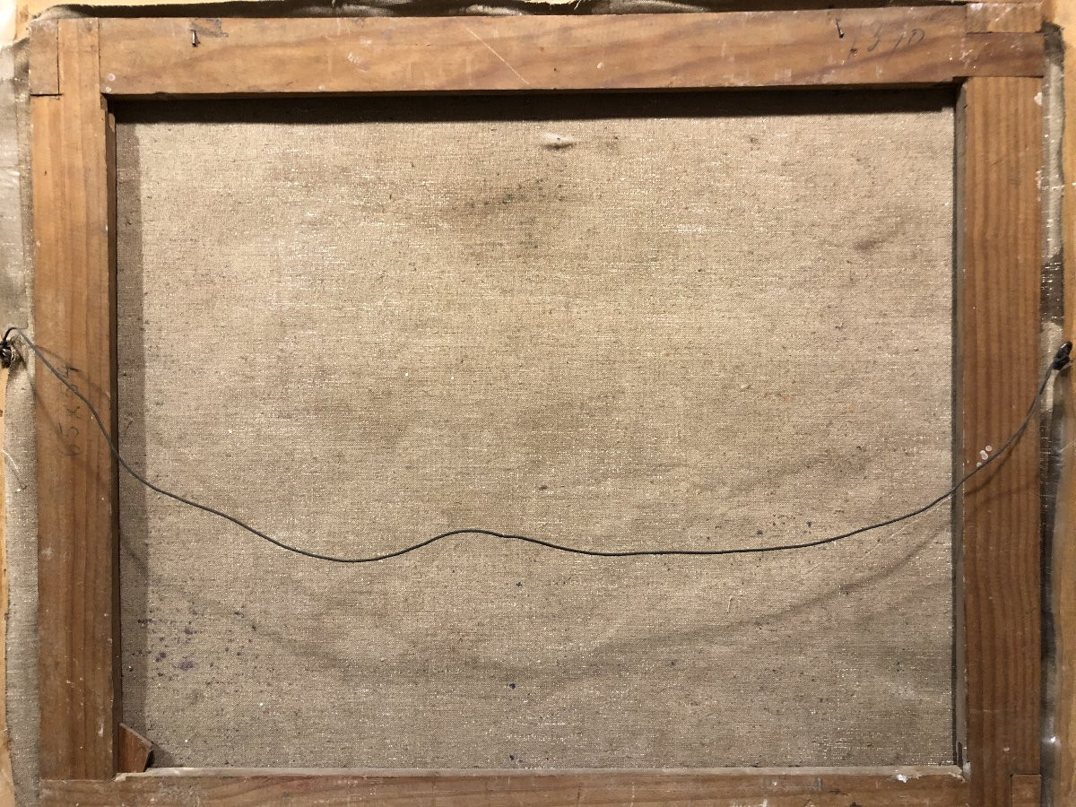 	École Espagnole (c. 1960) - Im Dorfe-photo-4