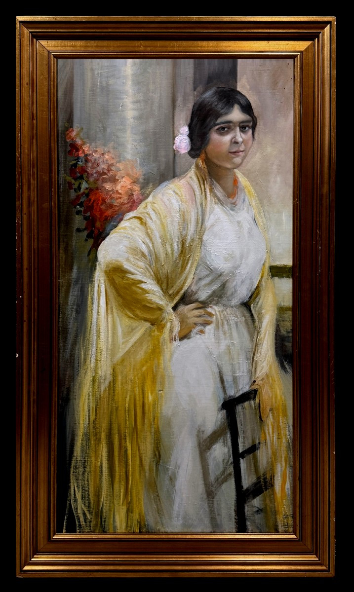 	Spanish School (c. 1960) - María La Guapa (after Joaquín Sorolla)