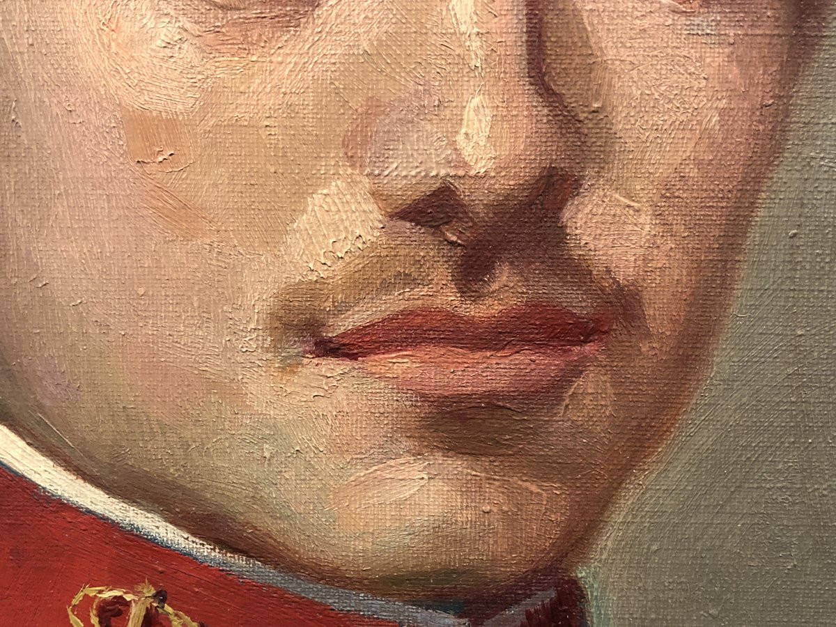 	Spanish School (c. 1920) - The Young Lieutenant-photo-3