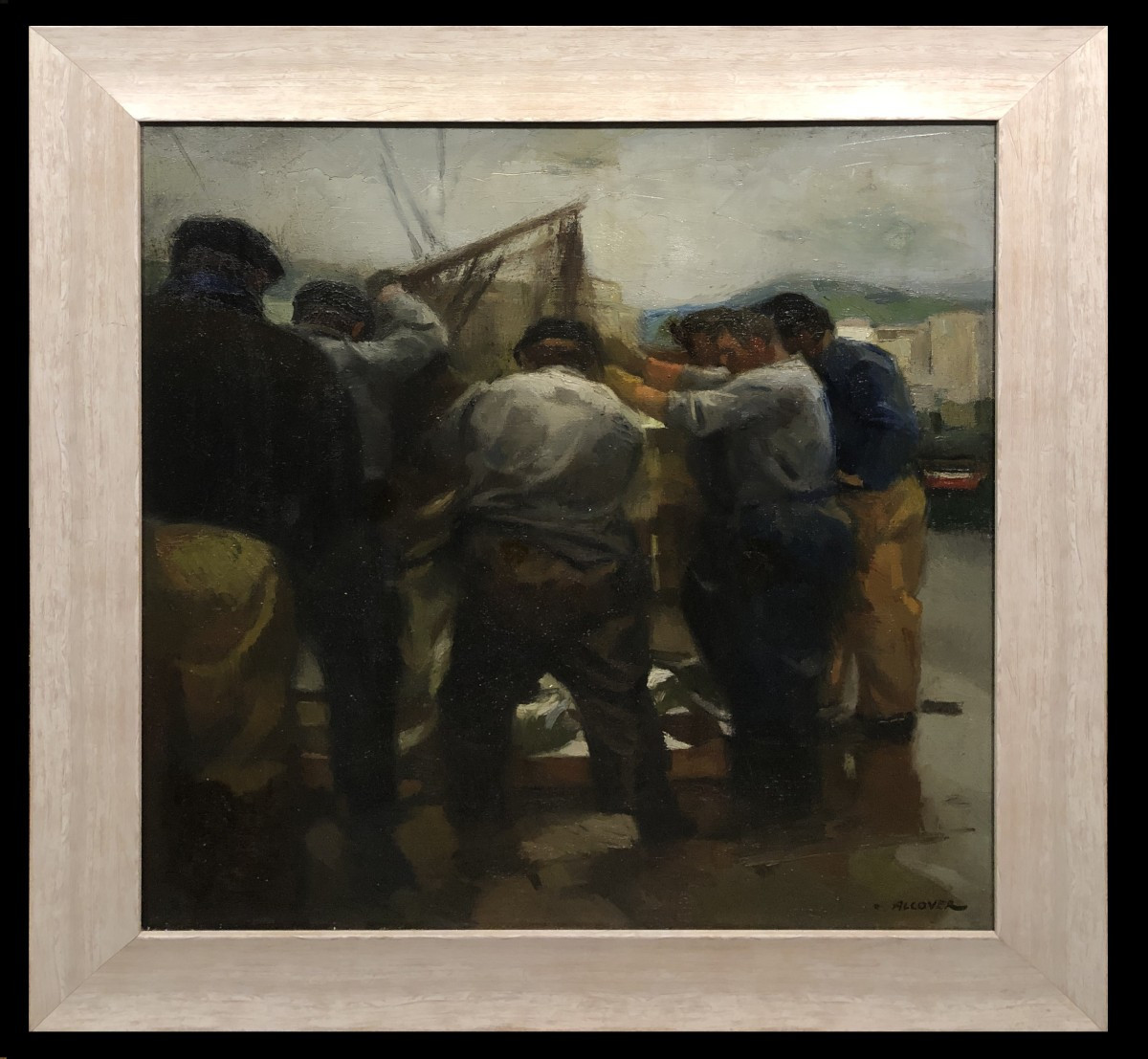 	 Manuel Martínez Alcover (1926-2008) - Arrantzaleak (fishermen)
