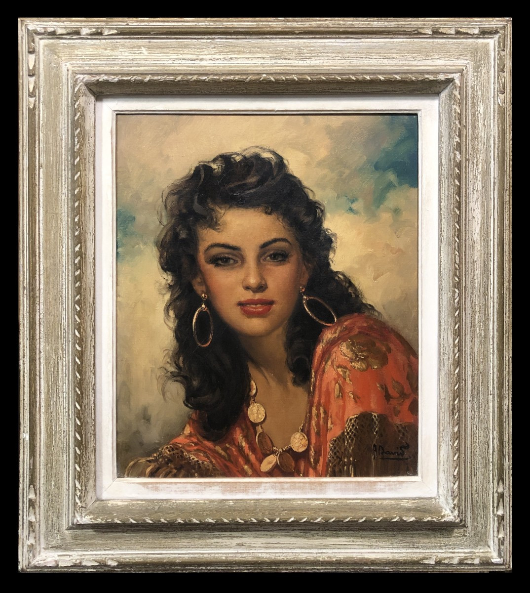 	 André David (1895-1973) - Zahrah la Belle