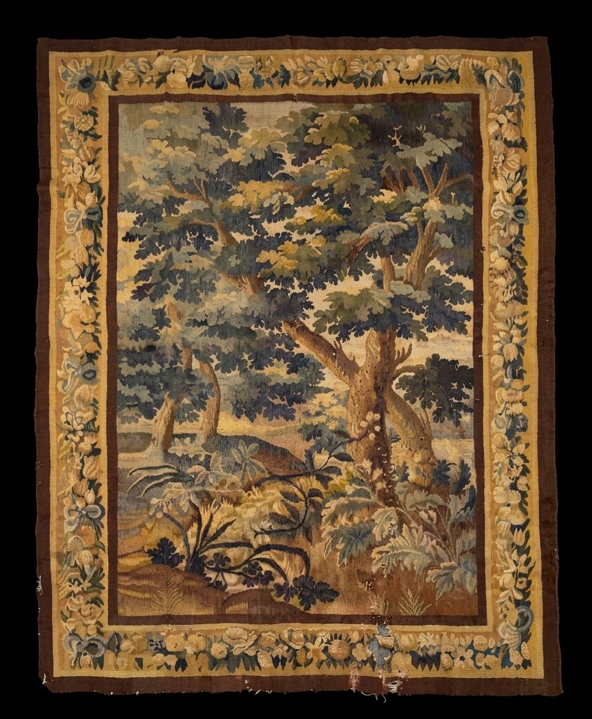Magnificent Aubusson Tapestry C. 1760 The Elderflower