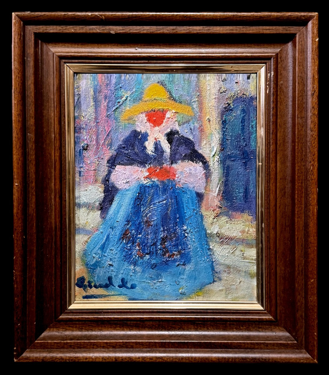École Mallorcaine (c. 1960) - Une Femme d'Ibiza