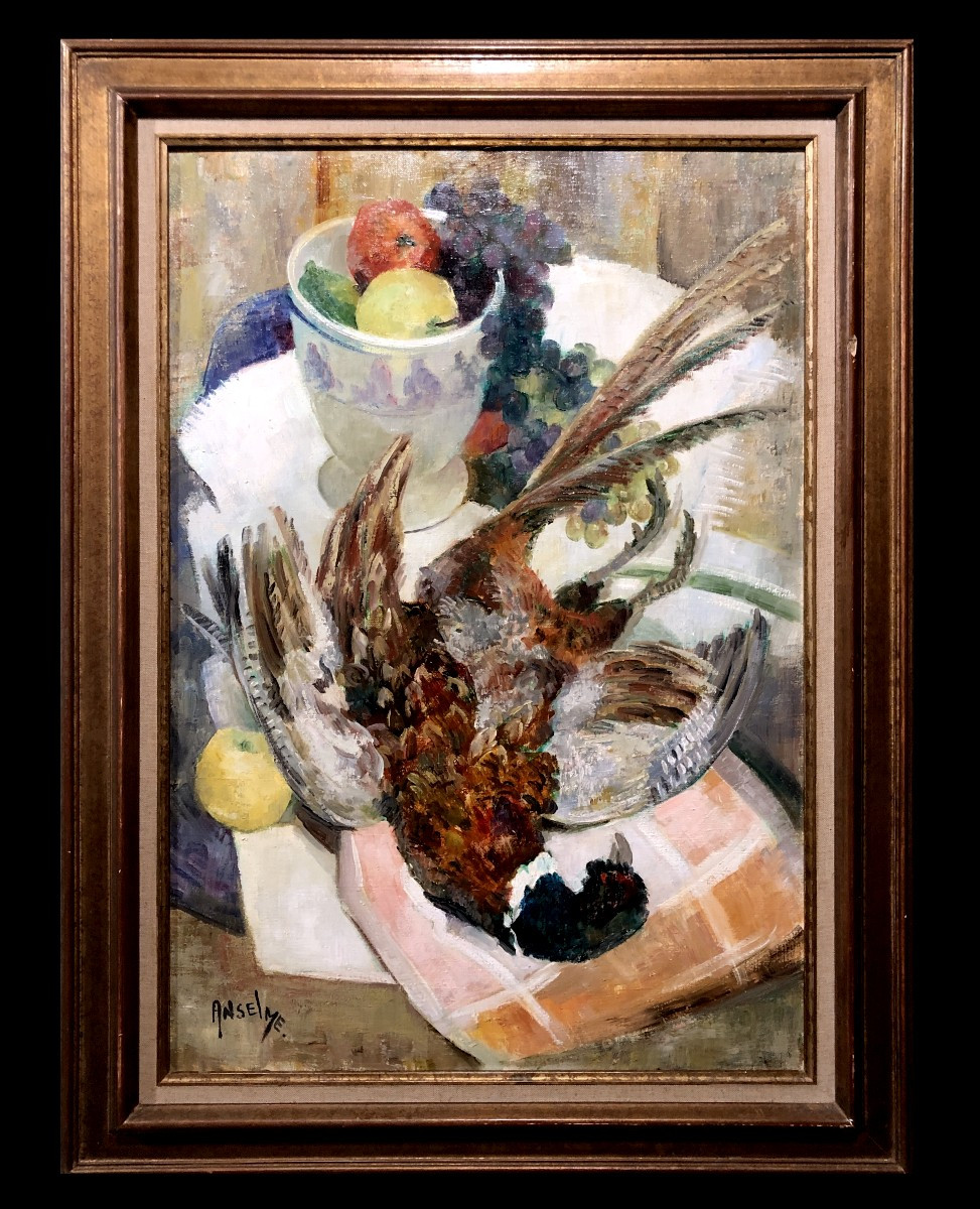 	Marcel Anselme (1925-1982) - Vanitas Of The Pheasant