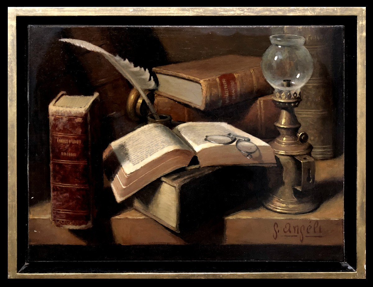 Guerino Angeli (xix-xx) - The Philosopher's Vanitas