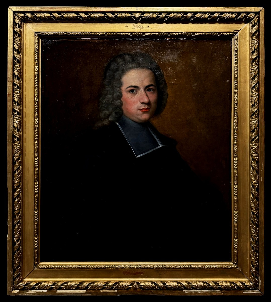 Nicolas de Largillierre (1656-1746), Atelier de - Portrait de Jeune Abbé