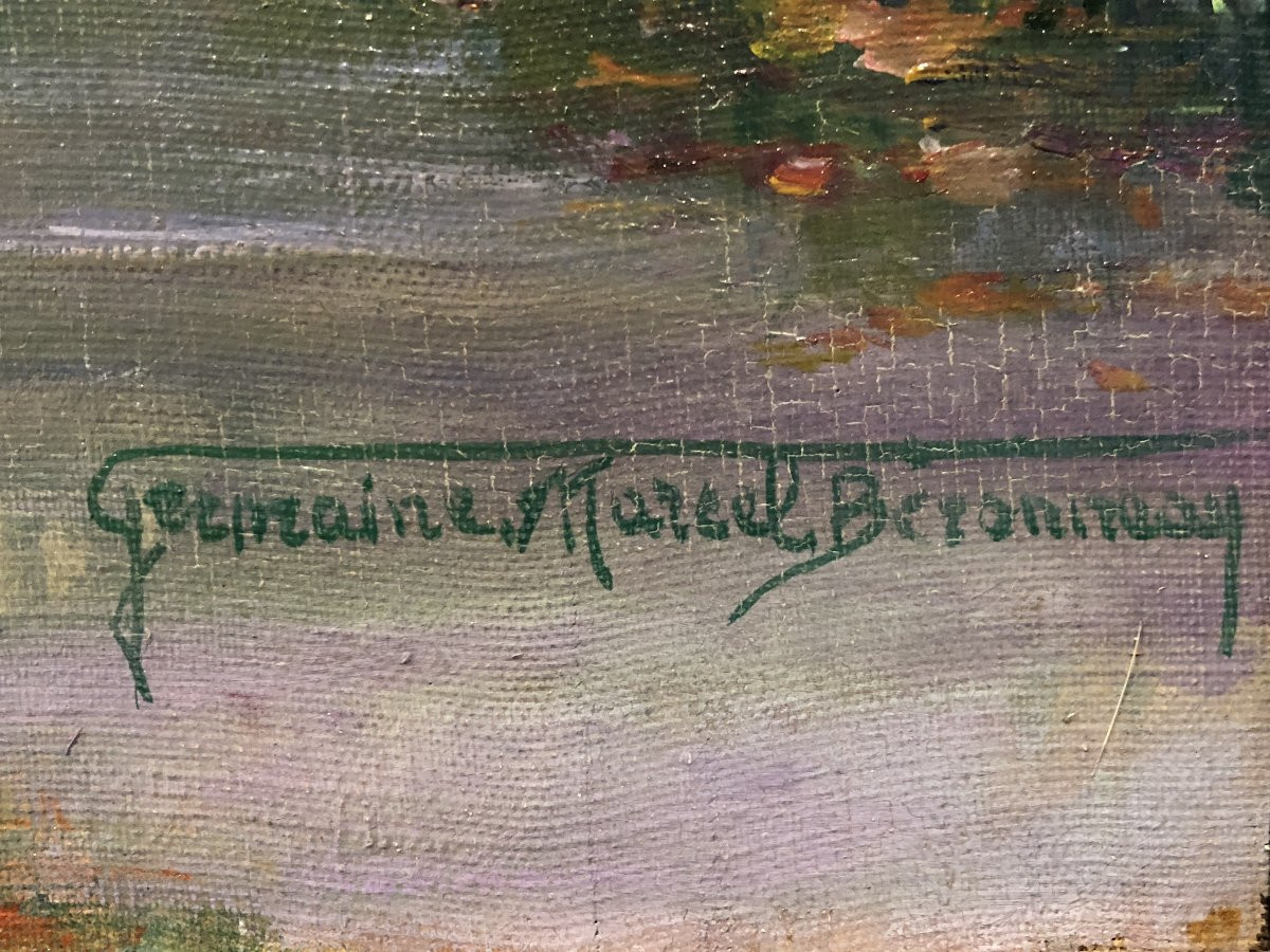 	 Germaine Marcel-béronneau (1869-1927) - At The Petit Trianon-photo-4