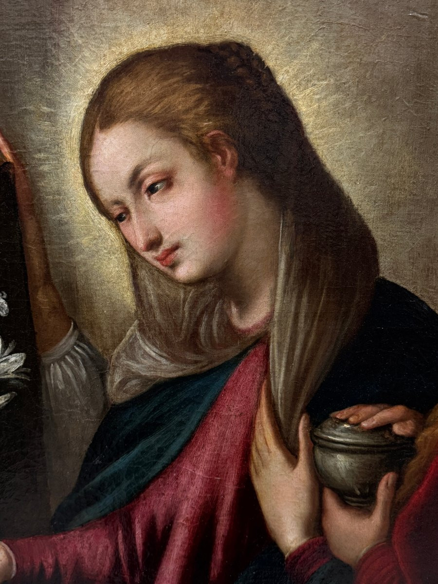 Fray Juan Bautista Maíno (1581-1649); atelier de - Saint Dominique à Soriano-photo-3