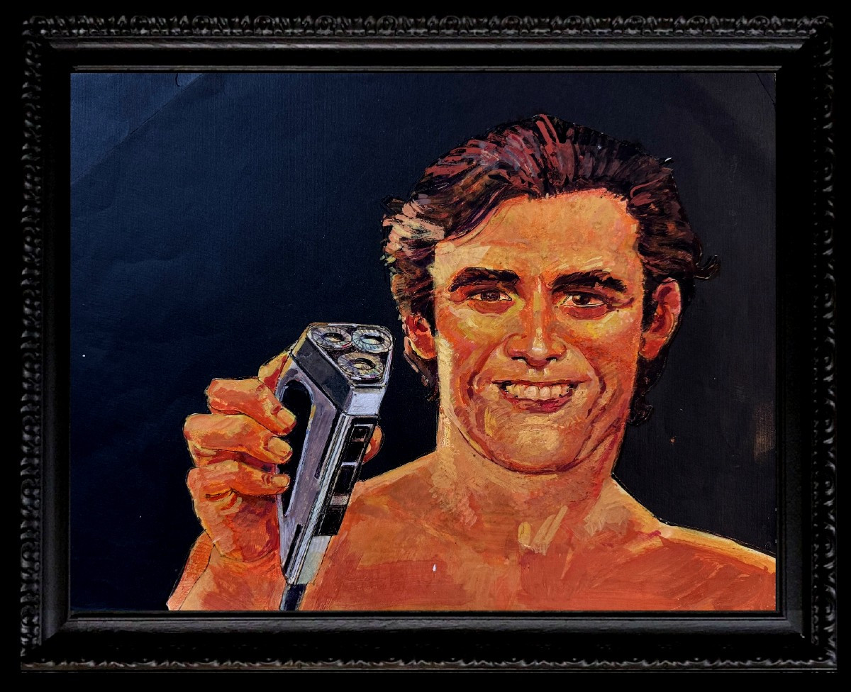 Spanish School (c. 1970) - Advertising Gouache Razor