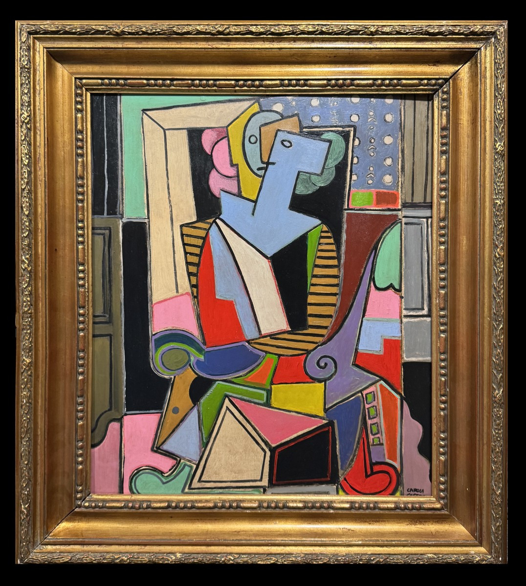 école Postcubiste (xx) - The Woman Who Waits