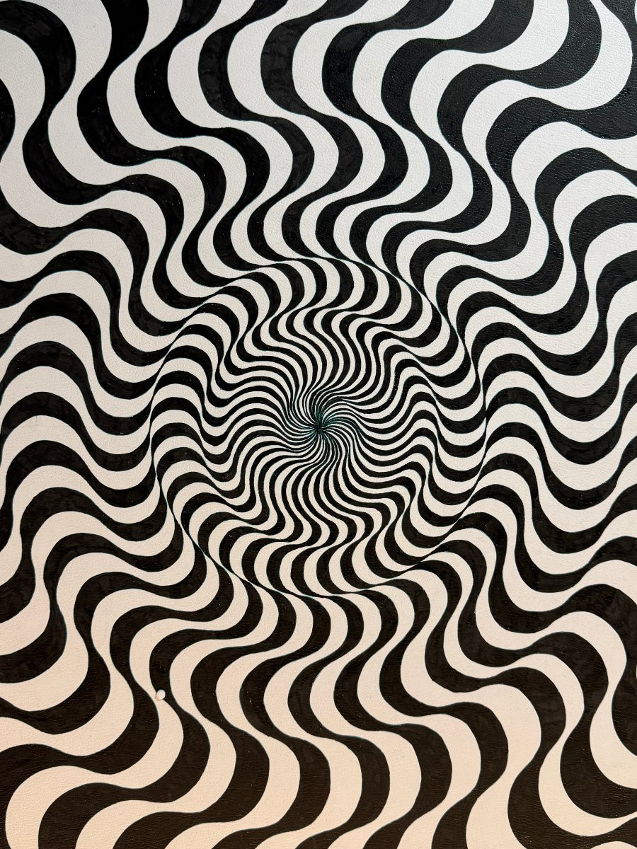 	 École Op-Art (c. 1980) - "Séquence Ondulatoire 8"-photo-2