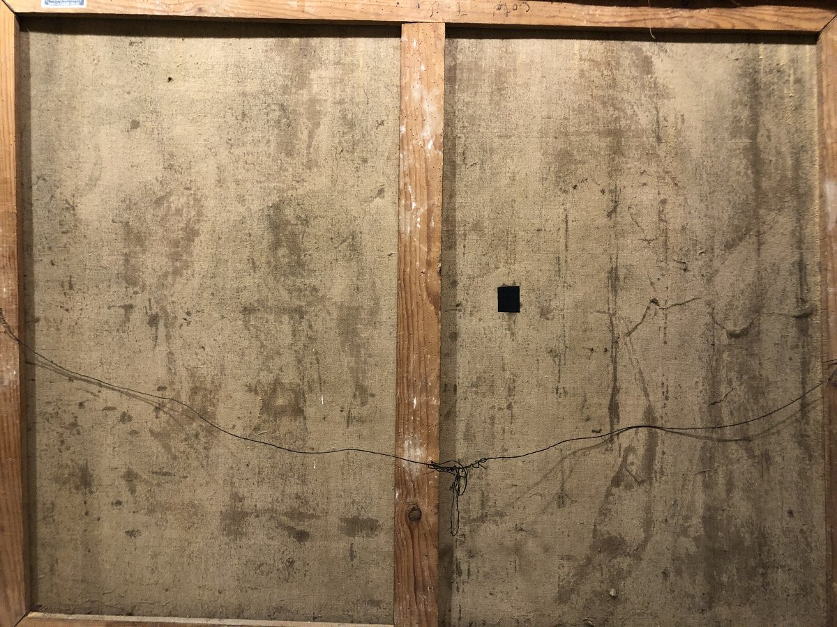 	 École Française (Fin XIXème) - Le Sauvetage du corps de Saint Sébastien par Sainte Irène-photo-4