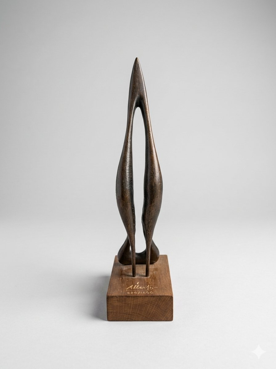 Alberto (1895-1962) - « Oiseau buvant de l'eau »-photo-2
