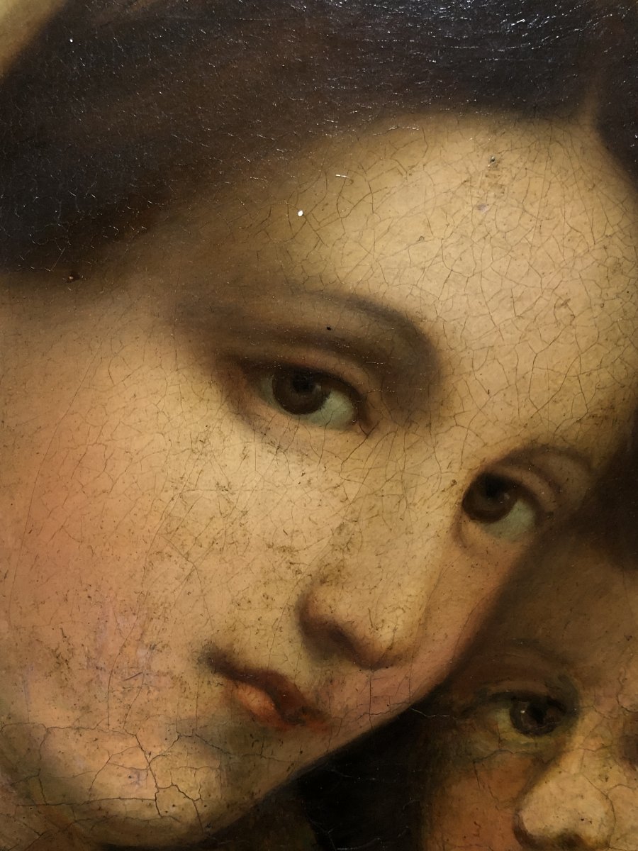 	 European School (xix) - The Madonna Della Seggiola (after Raphael)-photo-4