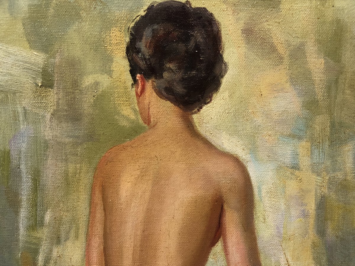 	 Albert François Genta (1901-1989) - The Back Of The Goddesses-photo-3