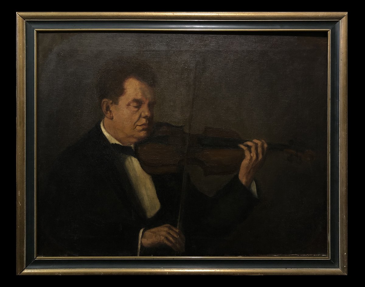 German School (c. 1920) - The Violinist