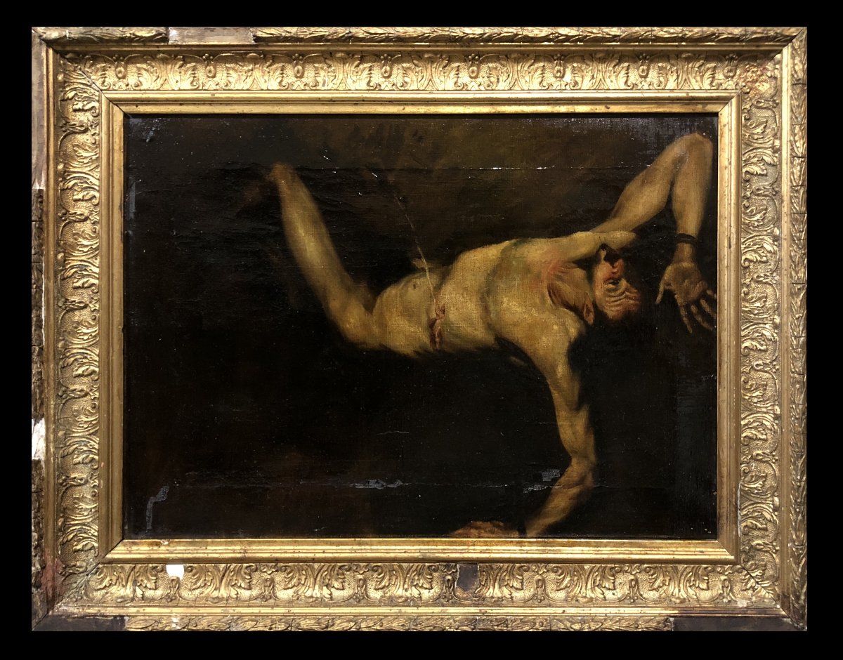 	Spanish School (xix) - Prometheus (after Joseph De Ribera)
