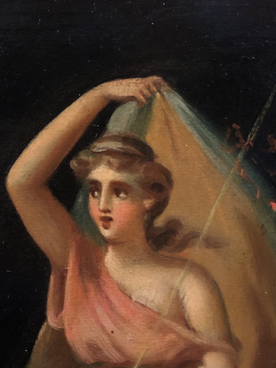 	 École Européenne (XIX) - Ariane avec le Thyrse-photo-1