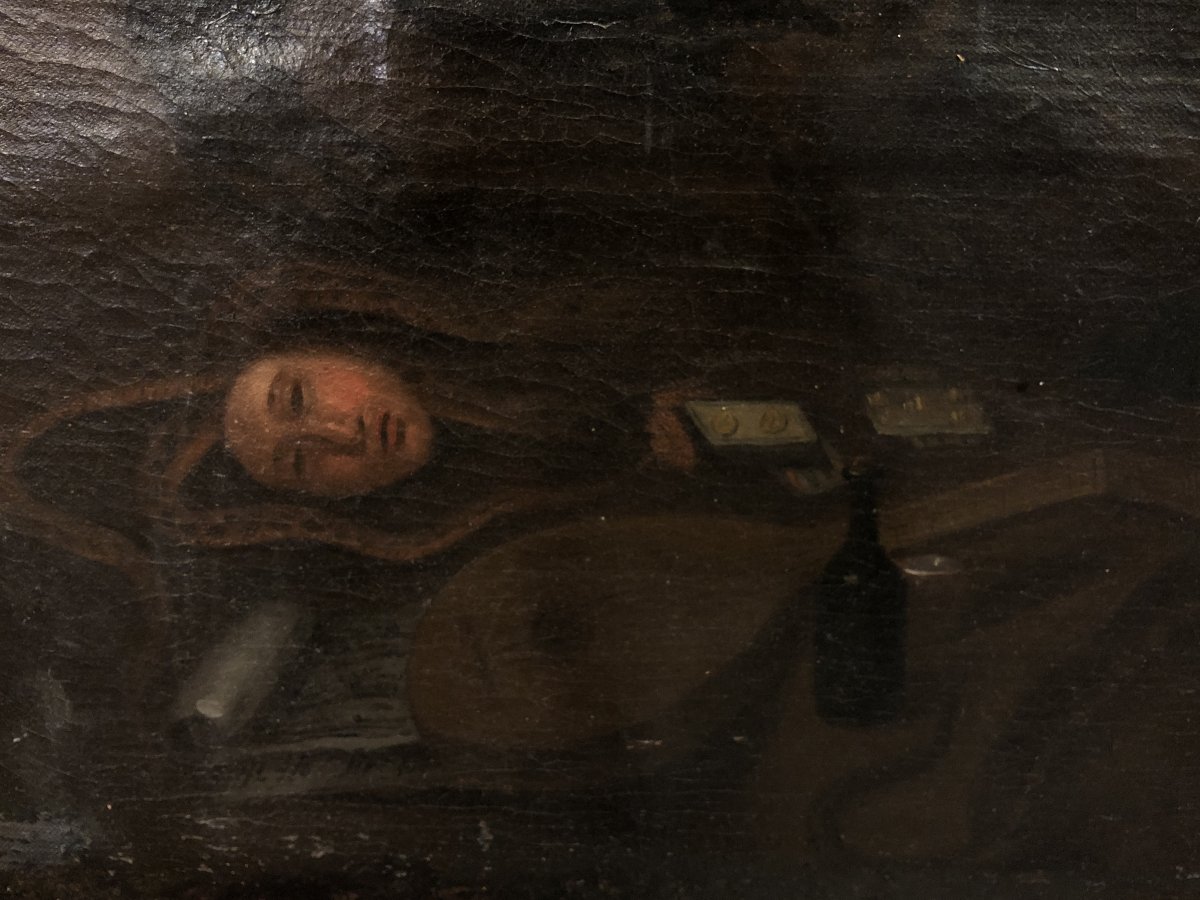 École Coloniale (XIX) - La Mort du Pécheur-photo-4