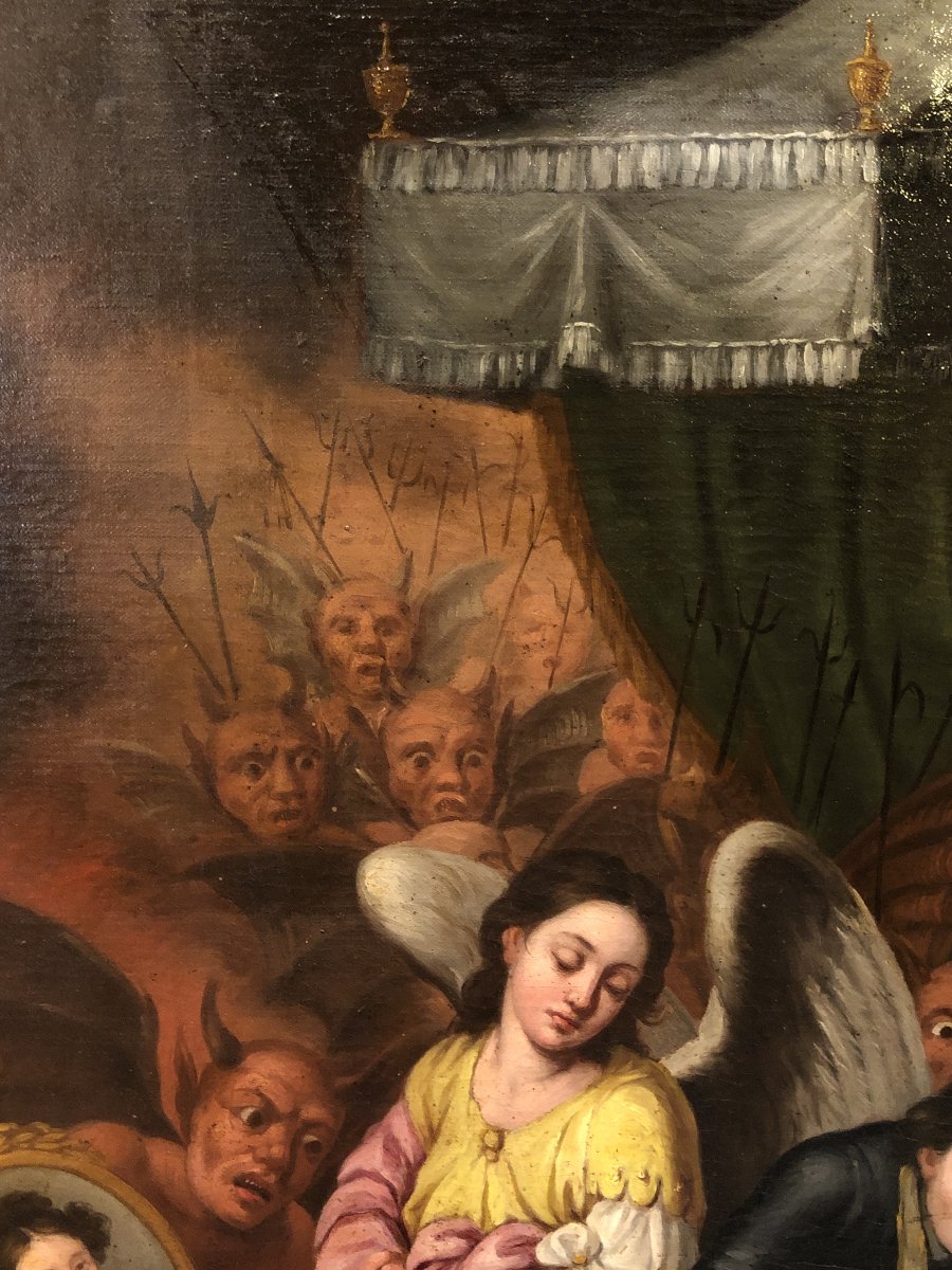École Coloniale (XIX) - La Mort du Pécheur-photo-1