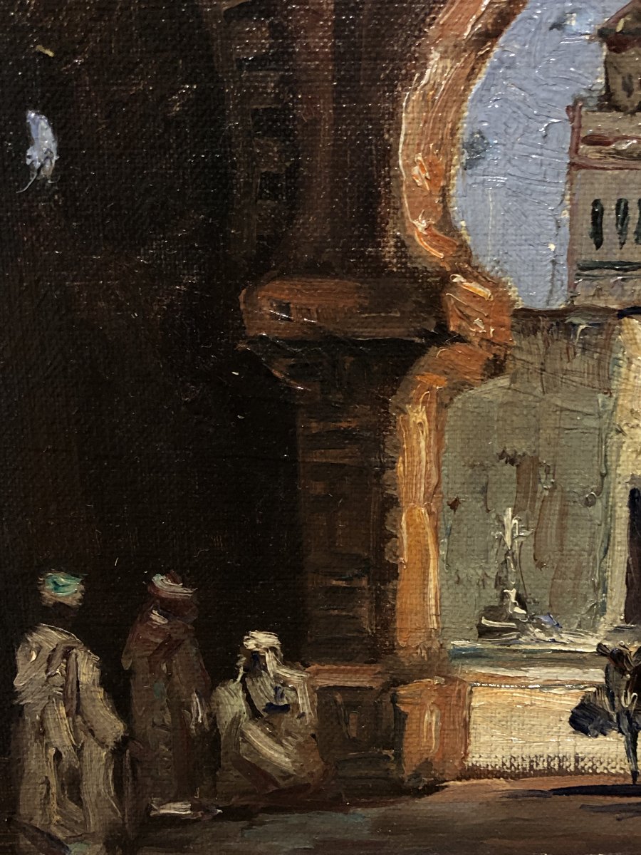 	École Orientaliste (c. 1920) - La Porte du Caliphe-photo-2