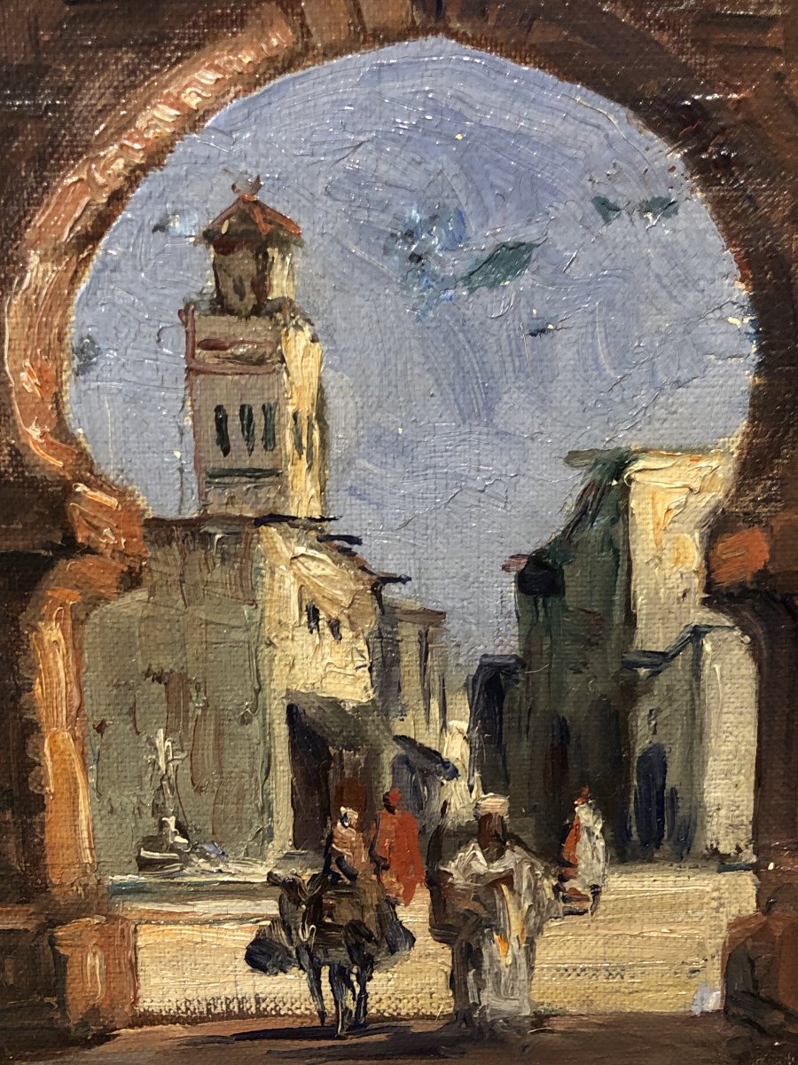 	École Orientaliste (c. 1920) - La Porte du Caliphe-photo-1