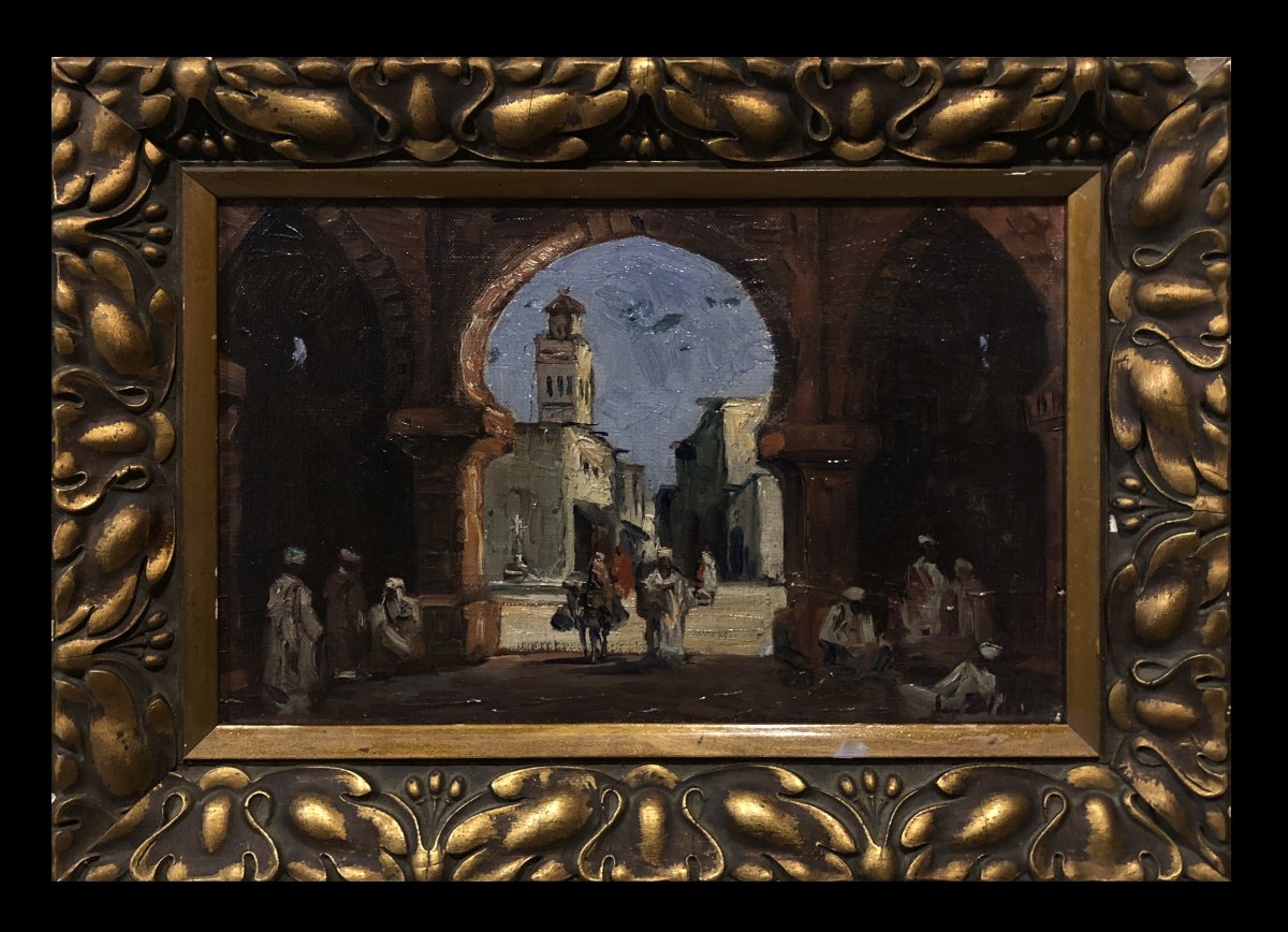 	École Orientaliste (c. 1920) - La Porte du Caliphe