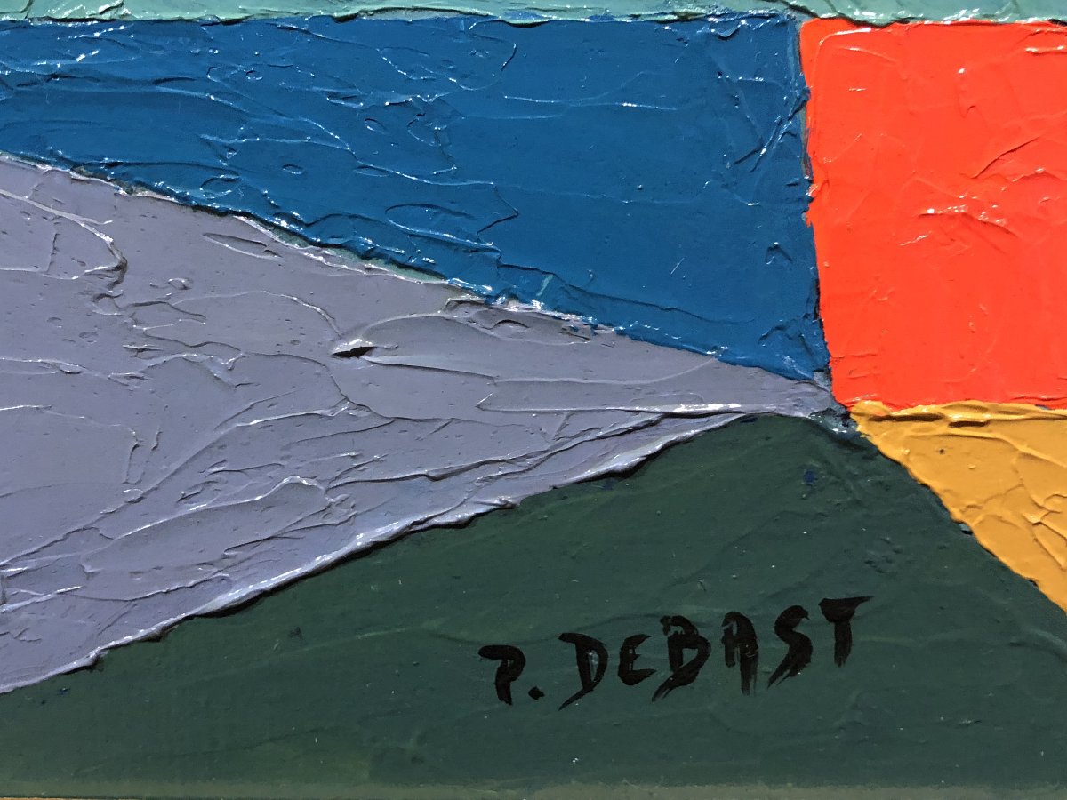 	Paul Debast (1960) - Paysage Abstrait-photo-1