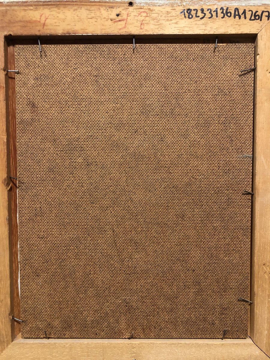 École Marocaine (c. 1950) - Le Labyrinthe de la Kasbah-photo-5
