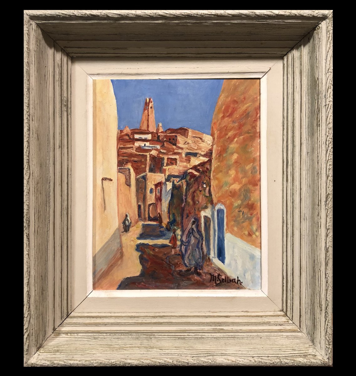 École Marocaine (c. 1950) - Le Labyrinthe de la Kasbah