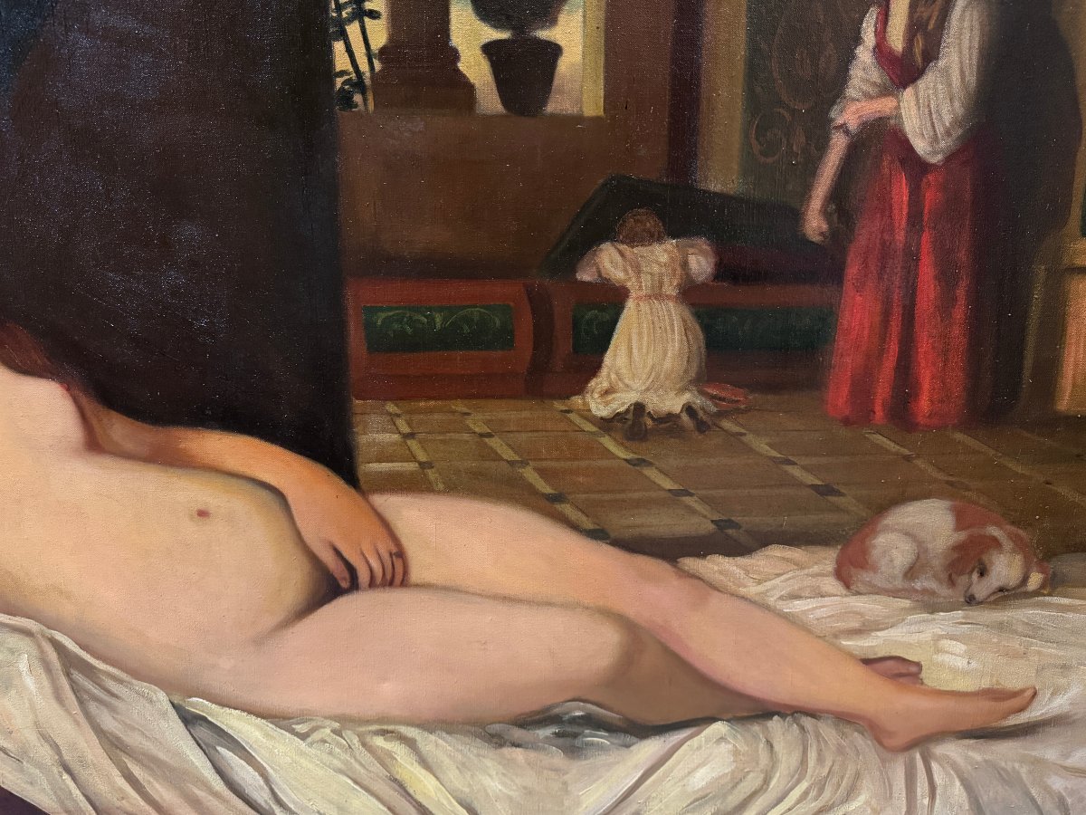 	 European School (c. 1930) - The Venus Of Urbino (after Titian) - Xl-photo-1
